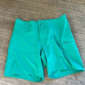 L.L. Bean Turquoise Swimwear Shorts